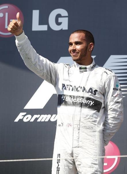 Lewis Hamilton gewann im Mercedes AMG Petronas den großen Preis von Ungarn.  Foto: Auto-Medienportal.Net/Daimler